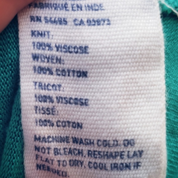 American Eagle Teal Racerback Eyelet Tank - Size S - Picture 4 of 4